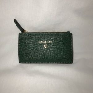 Michael Kors Small Pebbled Leather Card Case